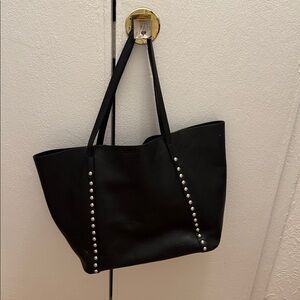 Rebecca Minkoff Black Studded Tote Bag